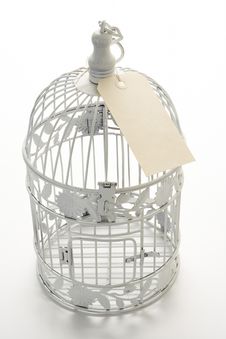 Over Top Off Bird Cage Stock Photography Over Top Off Bird Cage Stock Photography