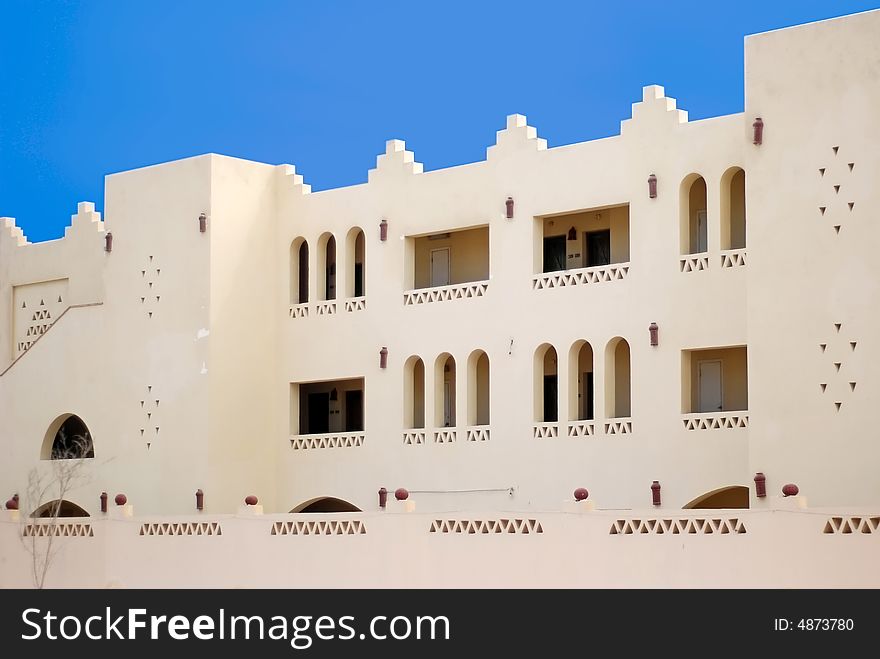 Andalusian style building in egypt