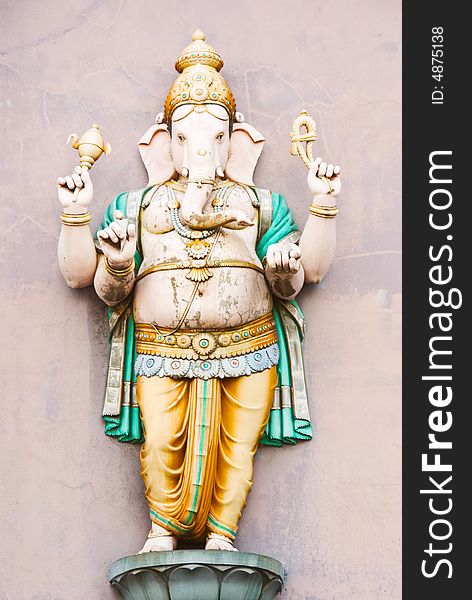 Hindu deity statue