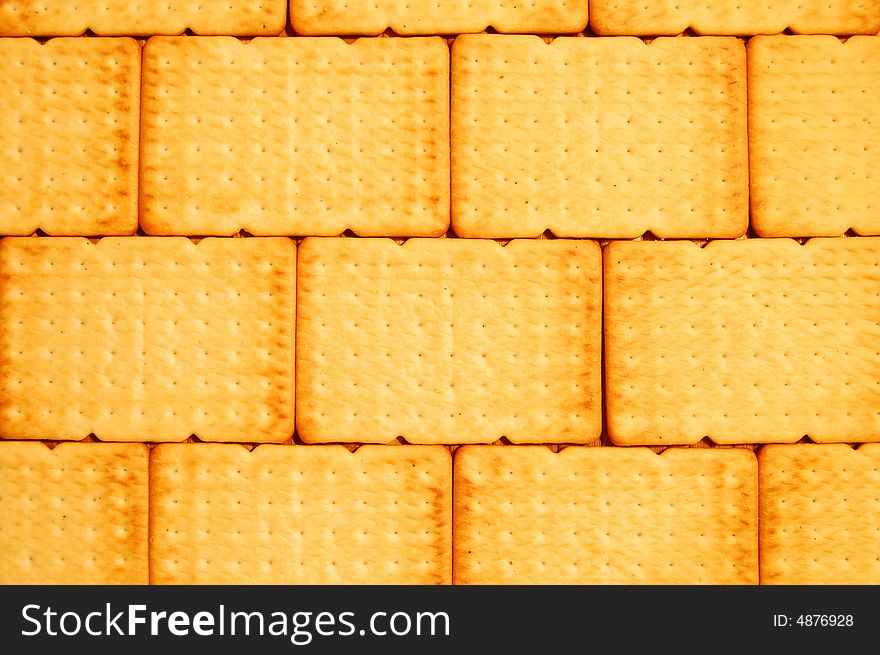 A Wall From Biscuits