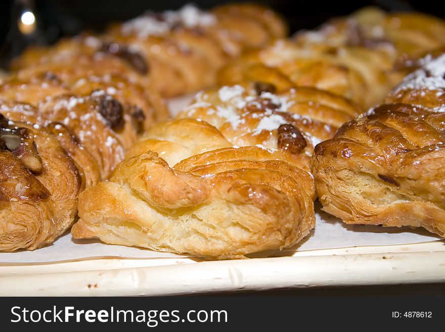 Close-up of a pastery. Close-up of a pastery