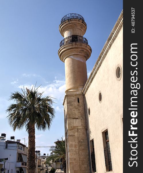 Old mosque in Ierapetra, Crete, Greece, unfortunately closed for a long time.