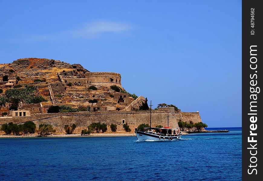 Spinalonga island