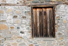 Old Wooden Church Door Stock Photography Old Wooden Church Door Stock Photography