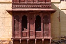 India, Jaisalmer: Indian Palace Architecture Royalty Free Stock Images India, Jaisalmer: Indian Palace Architecture Royalty Free Stock Images