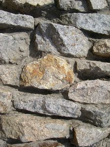 Wall From The Stones Stock Photography Wall From The Stones Stock Photography