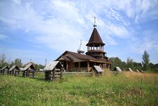 Small Wooden Church Royalty Free Stock Image Small Wooden Church Royalty Free Stock Image