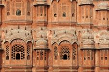 India Jaipur Hawa Mahal The Palace Of Winds Stock Photo India Jaipur Hawa Mahal The Palace Of Winds Stock Photo