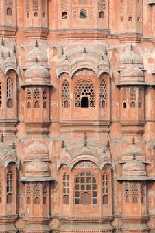 India Jaipur Hawa Mahal The Palace Of Winds Royalty Free Stock Photos India Jaipur Hawa Mahal The Palace Of Winds Royalty Free Stock Photos