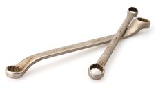 Old Box Wrenches Royalty Free Stock Photography