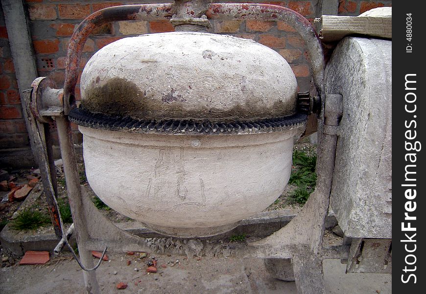 Old Concrete Mixer