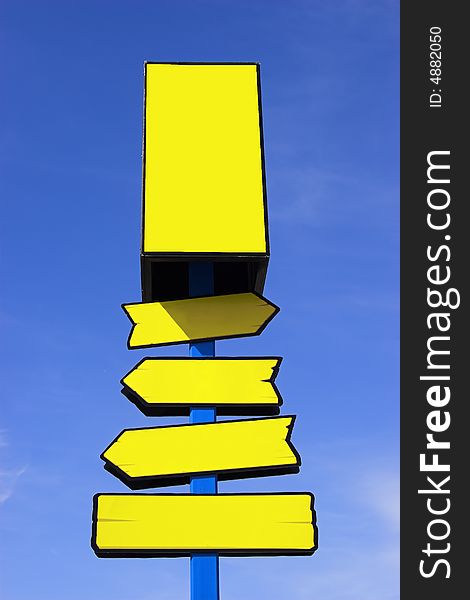 Yellow Signpost