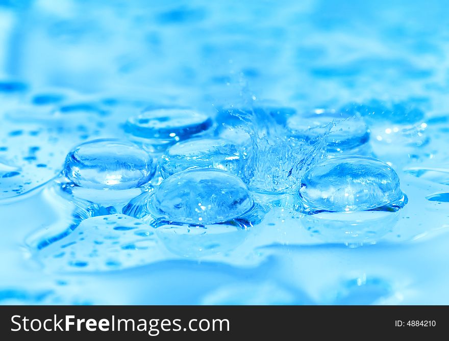 Picture of a Splashing water