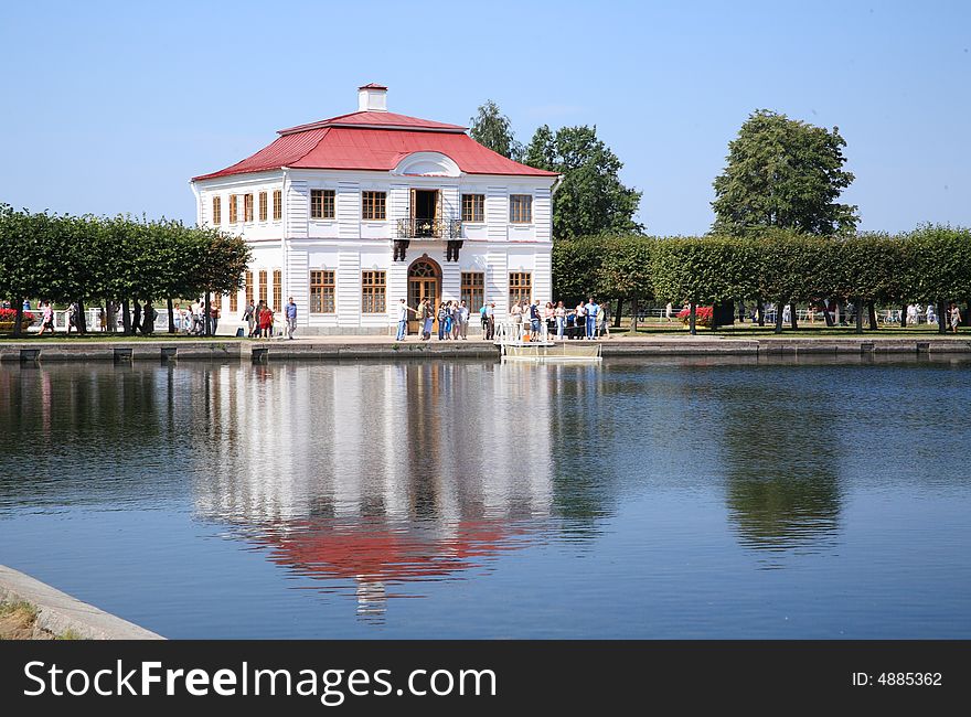 Palace Marli in the Peterhof