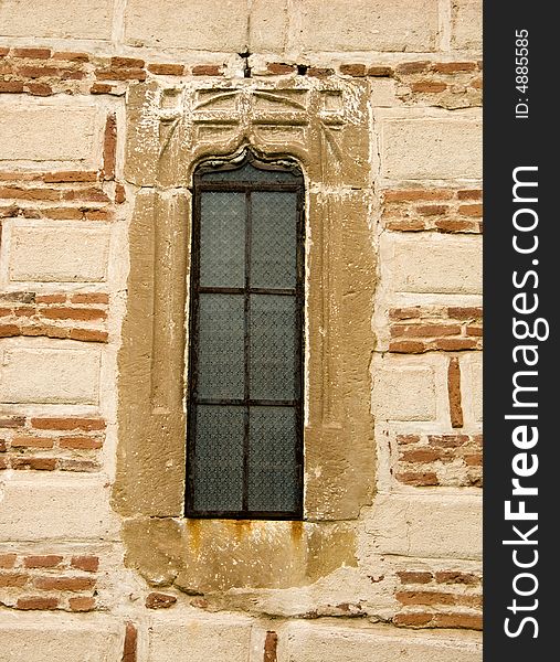 Monastery window (Polovragi)