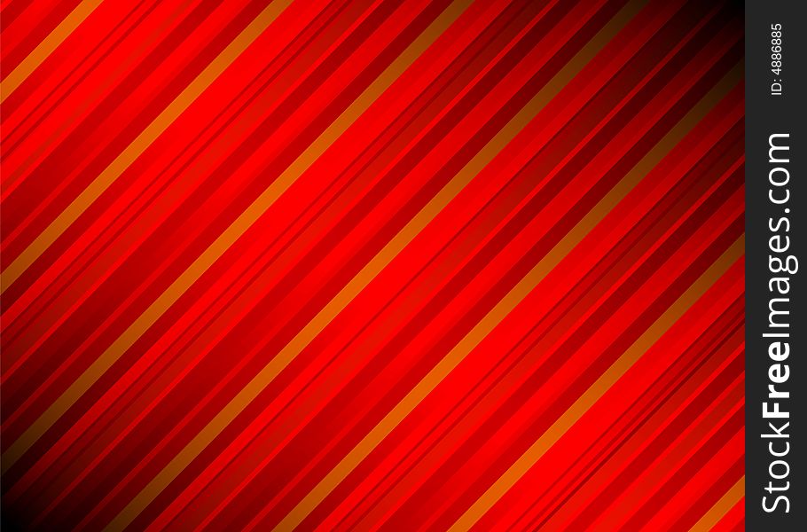 Red striped background, vector illustration