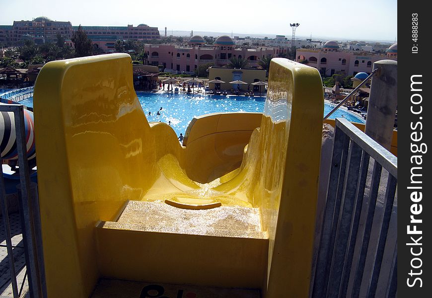 Waterworld in one of Egyptian hotels