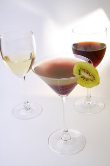 Wine Glasses Royalty Free Stock Photo Wine Glasses Royalty Free Stock Photo