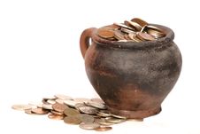 Mysterious Coins Stock Image Mysterious Coins Stock Image