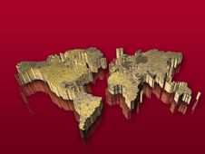 World Map Stock Photography World Map Stock Photography