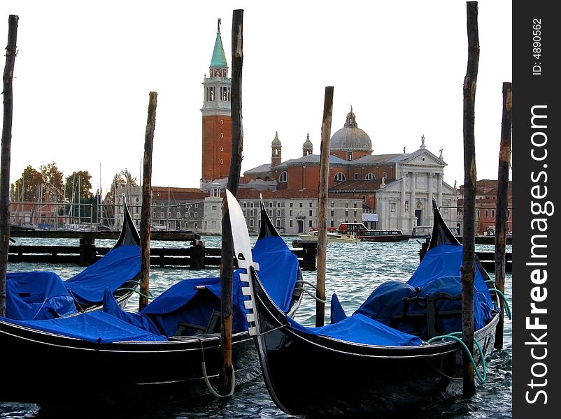 Venice Gondolas in the Lagoon