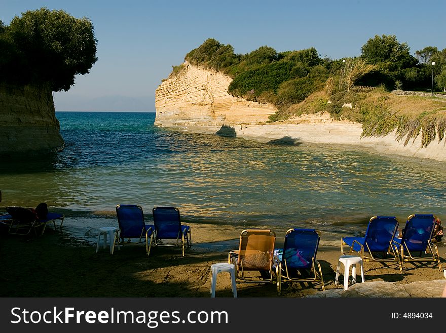 Love Channel at Sidari - Corfu island. Love Channel at Sidari - Corfu island