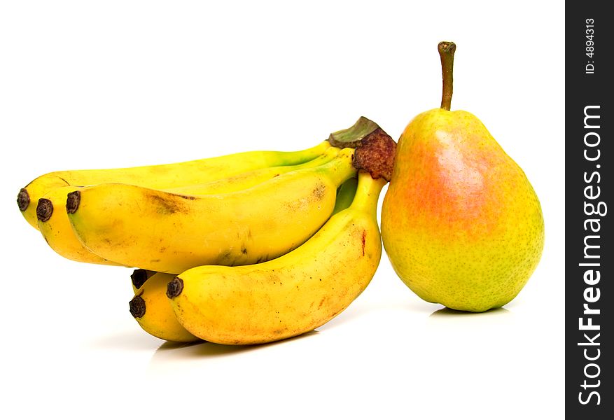 Pear And Bananas