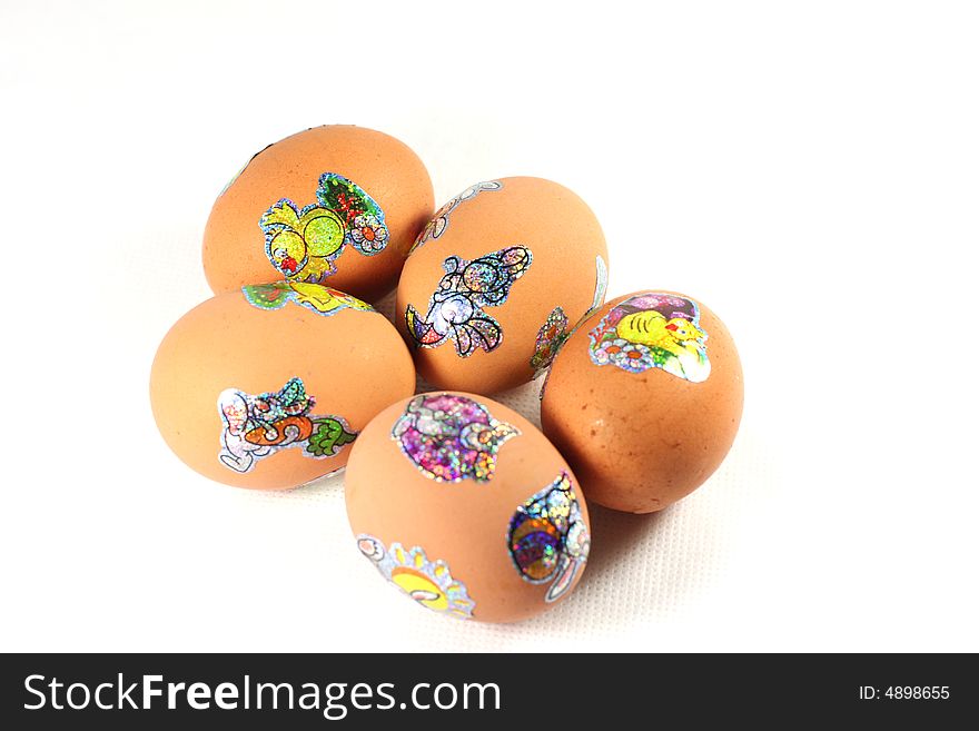 Eggs, easter, a holiday, orthodoxy, christianity, meal, food, spring, a label, brown, white. Eggs, easter, a holiday, orthodoxy, christianity, meal, food, spring, a label, brown, white