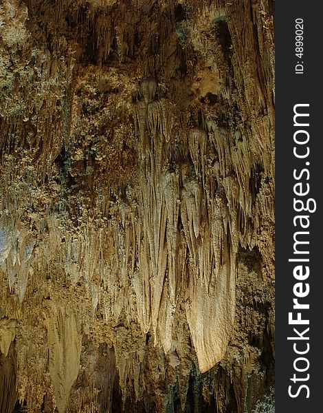 Cave scene on the Kings Palace Tour - Carlsbad Caverns National Park