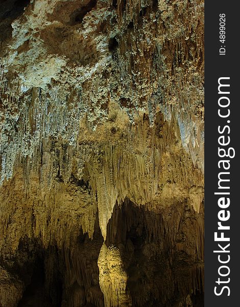 Cave scene on the Kings Palace Tour - Carlsbad Caverns National Park