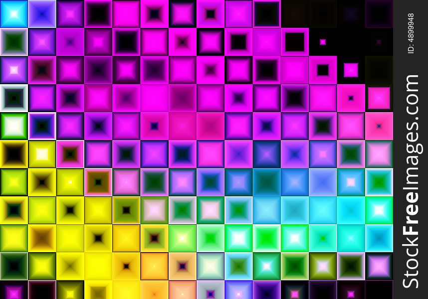 Multicolored background with pink black yellow blue and green. Multicolored background with pink black yellow blue and green