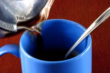 Bold Refill Of Coffee Royalty Free Stock Photo Bold Refill Of Coffee Royalty Free Stock Photo