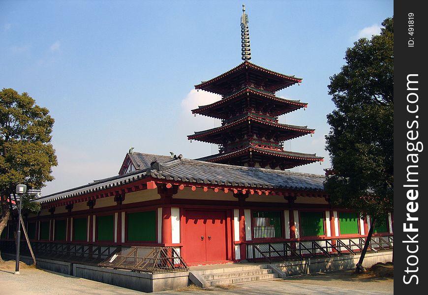 Shintennoji Temple - Osaka, Japan