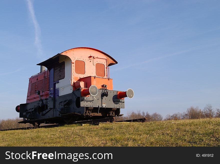 Old Diesel Locomotive