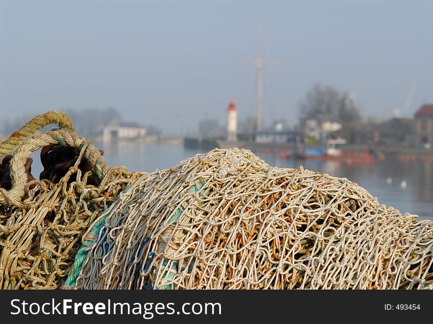 Nets in harbour