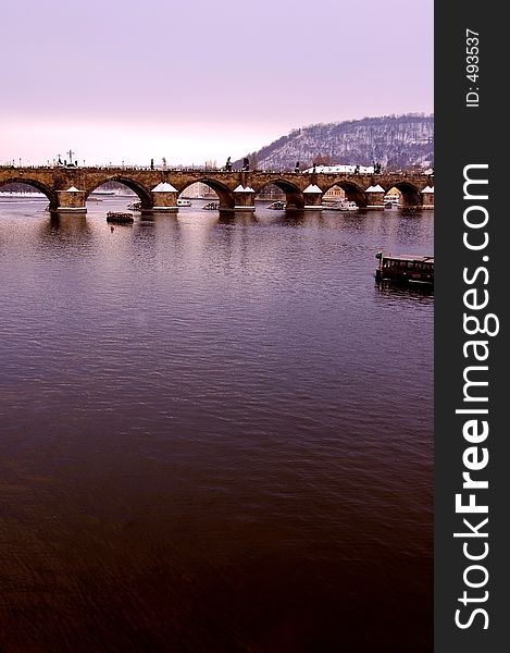 Charles bridge in Prague