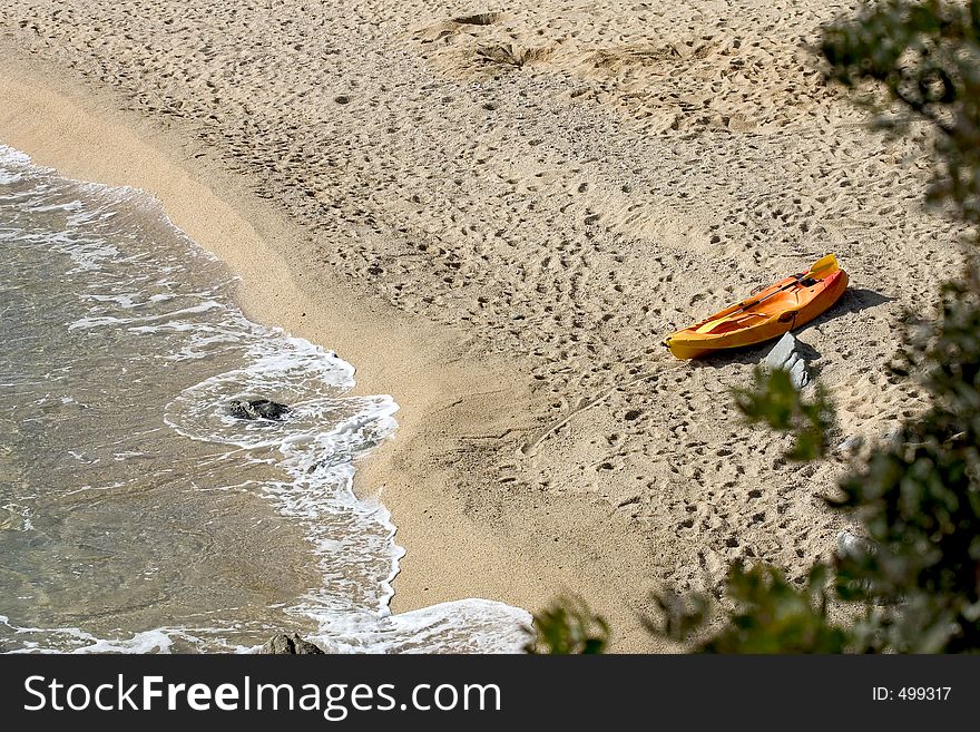 Beach in Costa Brava, Catalonia, Spain