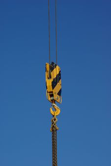Crane Hook Royalty Free Stock Photo Crane Hook Royalty Free Stock Photo