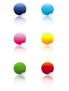 Free Stickers Royalty Free Stock Photography - 4903157