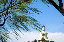 White Pagoda Royalty Free Stock Photo White Pagoda Royalty Free Stock Photo