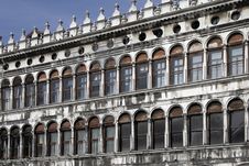 Piazza San Marco Building Facade, Venice, Italy Stock Image Piazza San Marco Building Facade, Venice, Italy Stock Image