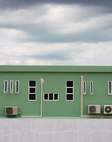 Industrial Building. Stock Photo Industrial Building. Stock Photo