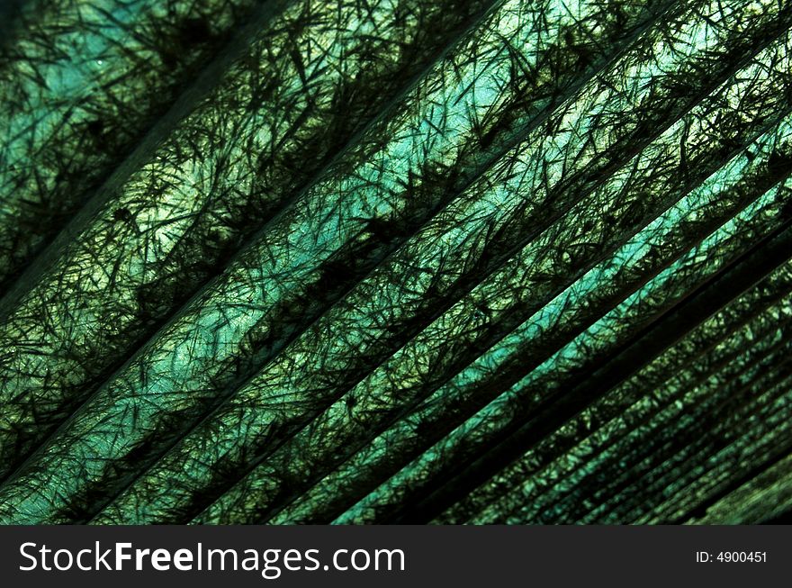 Green abstract with vertical lines