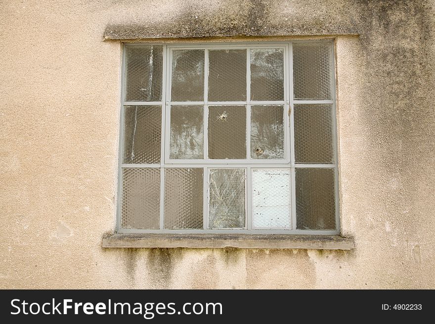 Old window for use as a background. Old window for use as a background