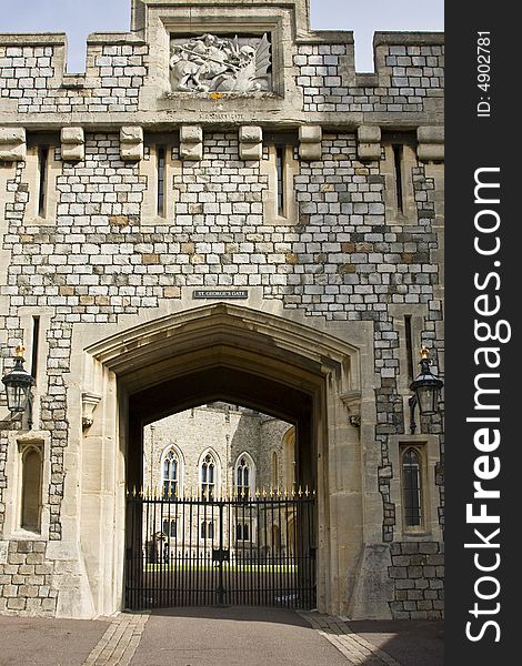 Gate At Windsor Castle