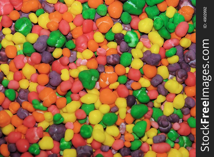 Background of brightly colored hard candy. Background of brightly colored hard candy
