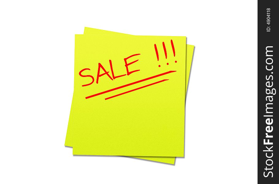 Yellow note sticky sale red. Yellow note sticky sale red