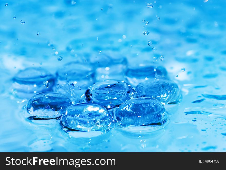 Picture of a Splashing water