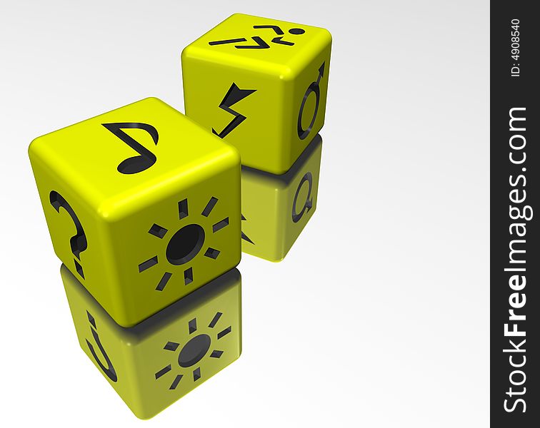 Yellow Dice