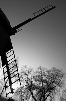 Old Windmill Royalty Free Stock Photo